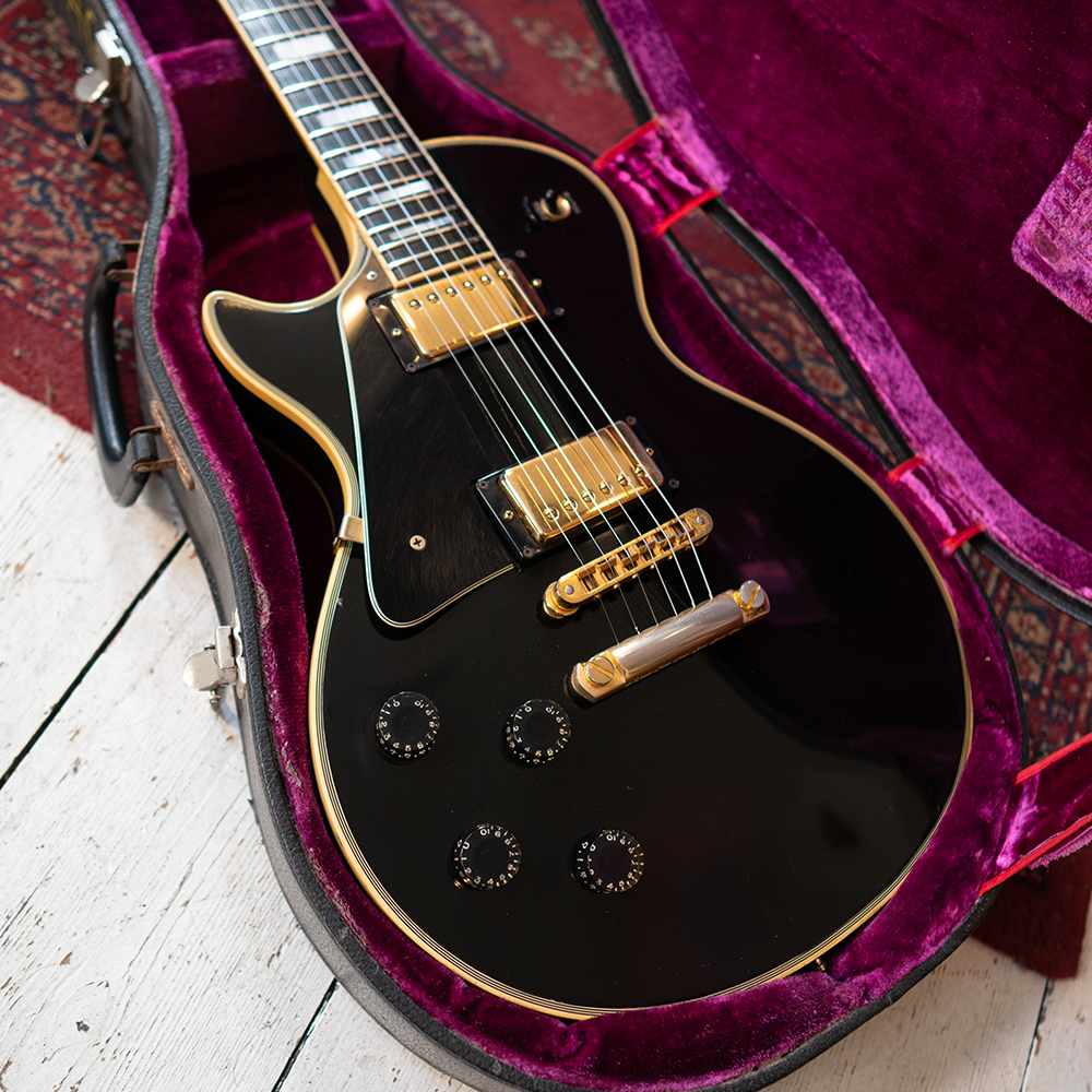 1981 Gibson Les Paul Custom 'Lefty' - Ebony - OHSC - Preowned