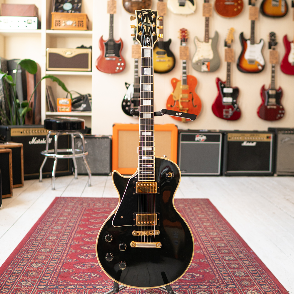 1981 Gibson Les Paul Custom 'Lefty' - Ebony - OHSC - Preowned