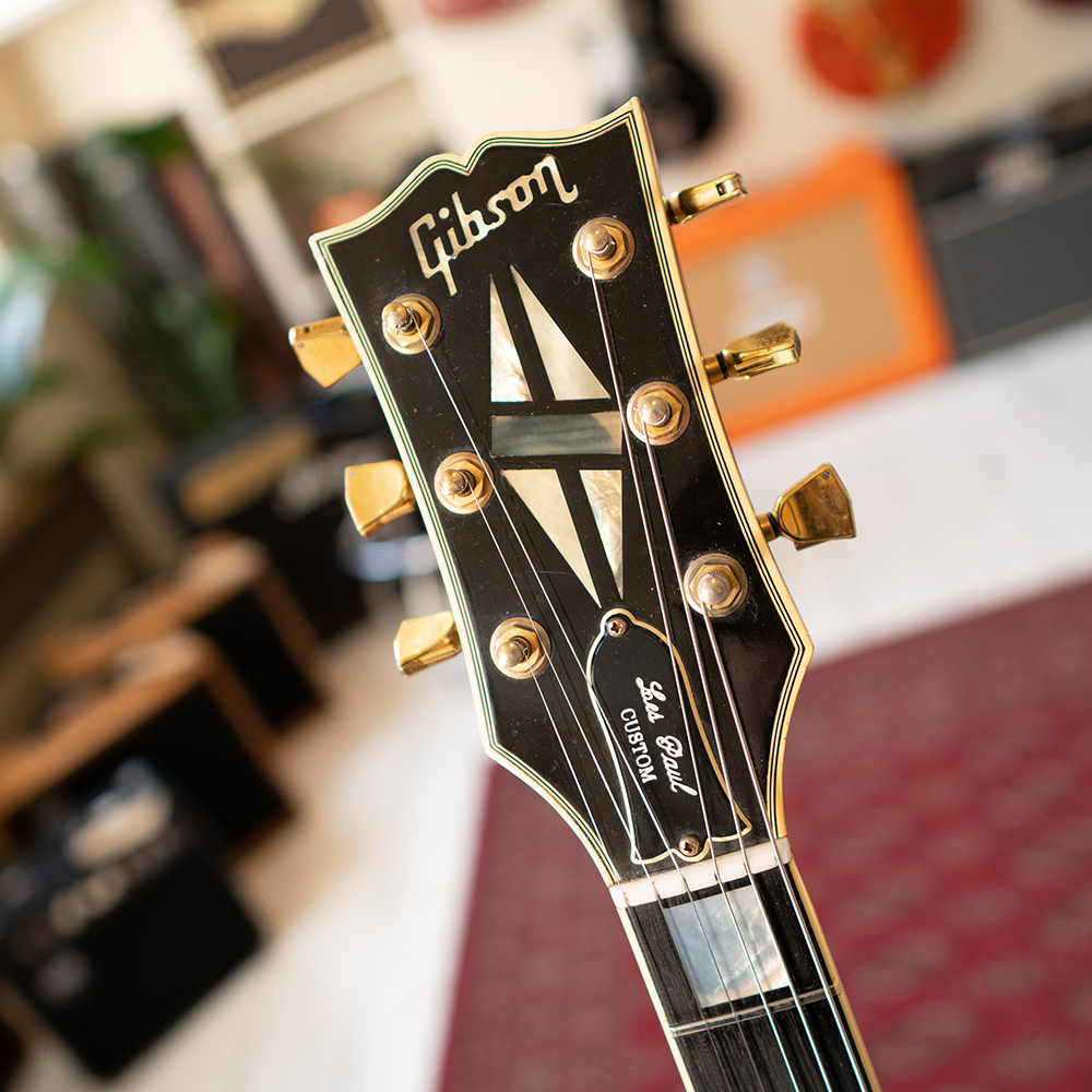 1981 Gibson Les Paul Custom 'Lefty' - Ebony - OHSC - Preowned