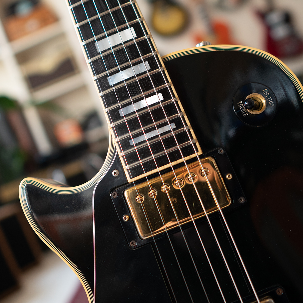 1981 Gibson Les Paul Custom 'Lefty' - Ebony - OHSC - Preowned
