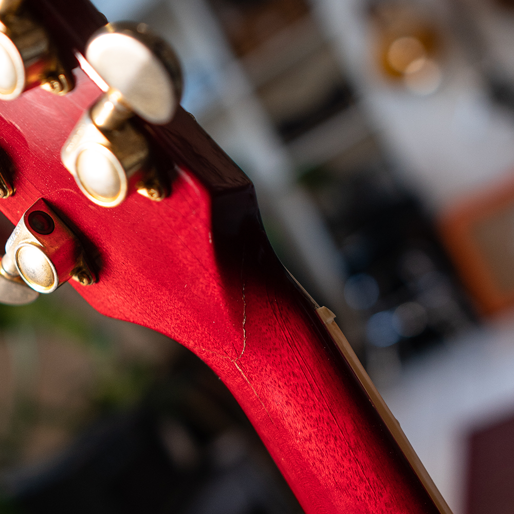 2005 Gibson USA Les Paul Standard DC Plus - Trans Red - Hard Case - Preowned