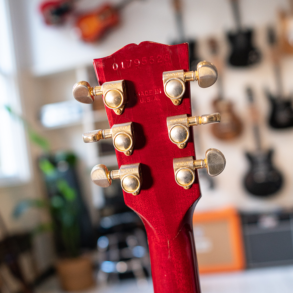 2005 Gibson USA Les Paul Standard DC Plus - Trans Red - Hard Case - Preowned