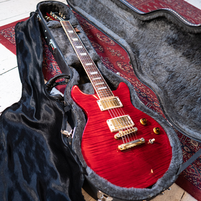 2005 Gibson USA Les Paul Standard DC Plus - Trans Red - Hard Case - Preowned