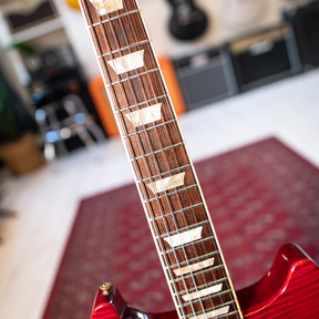 2005 Gibson USA Les Paul Standard DC Plus - Trans Red - Hard Case - Preowned