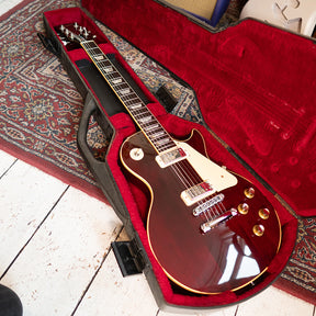 1978 Gibson Les Paul Deluxe - Wine Red with Chainsaw Case - Preowned