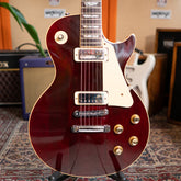 1978 Gibson Les Paul Deluxe - Wine Red with Chainsaw Case - Preowned