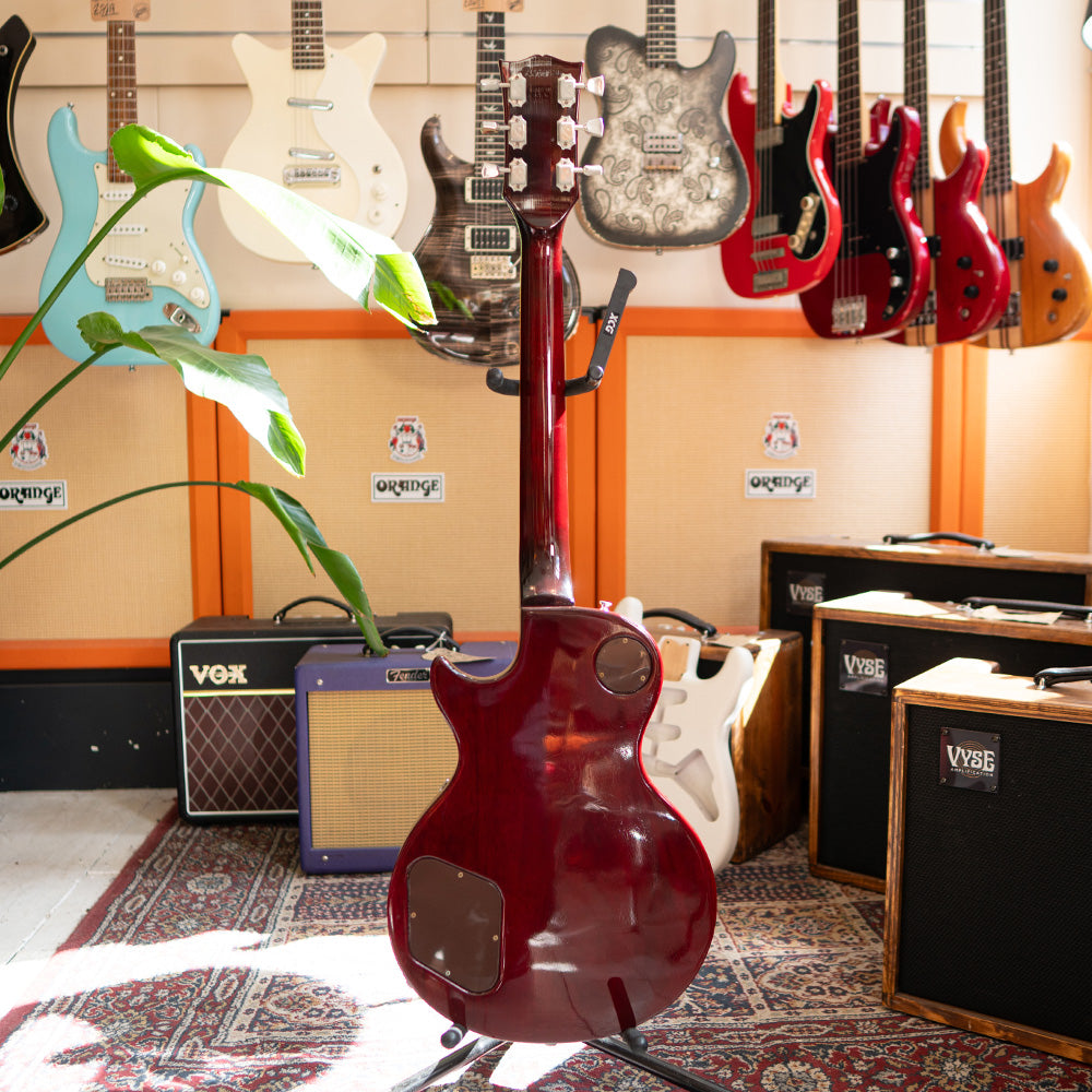 1978 Gibson Les Paul Deluxe - Wine Red with Chainsaw Case - Preowned