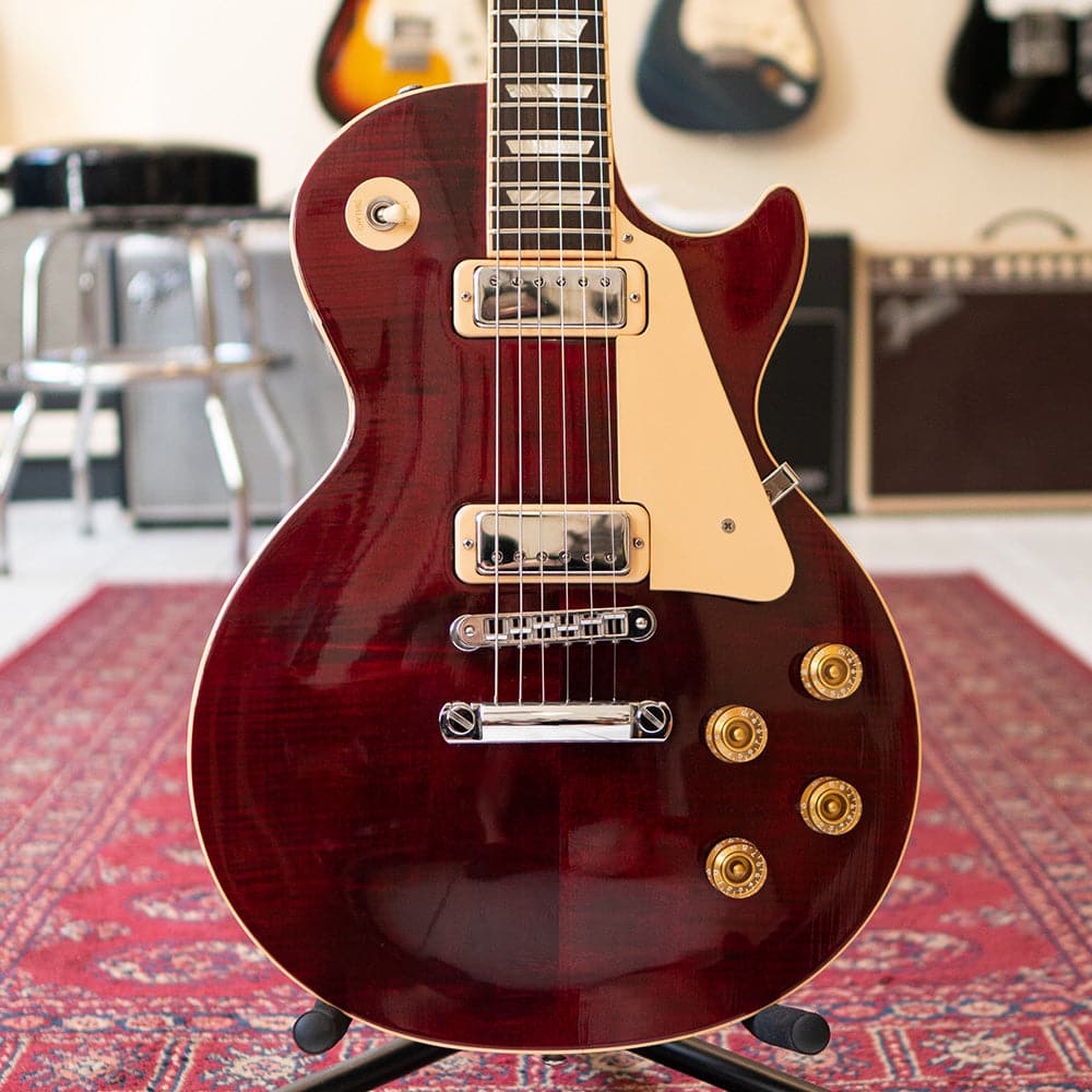 2005 Gibson Les Paul Deluxe - Wine Red - Preowned