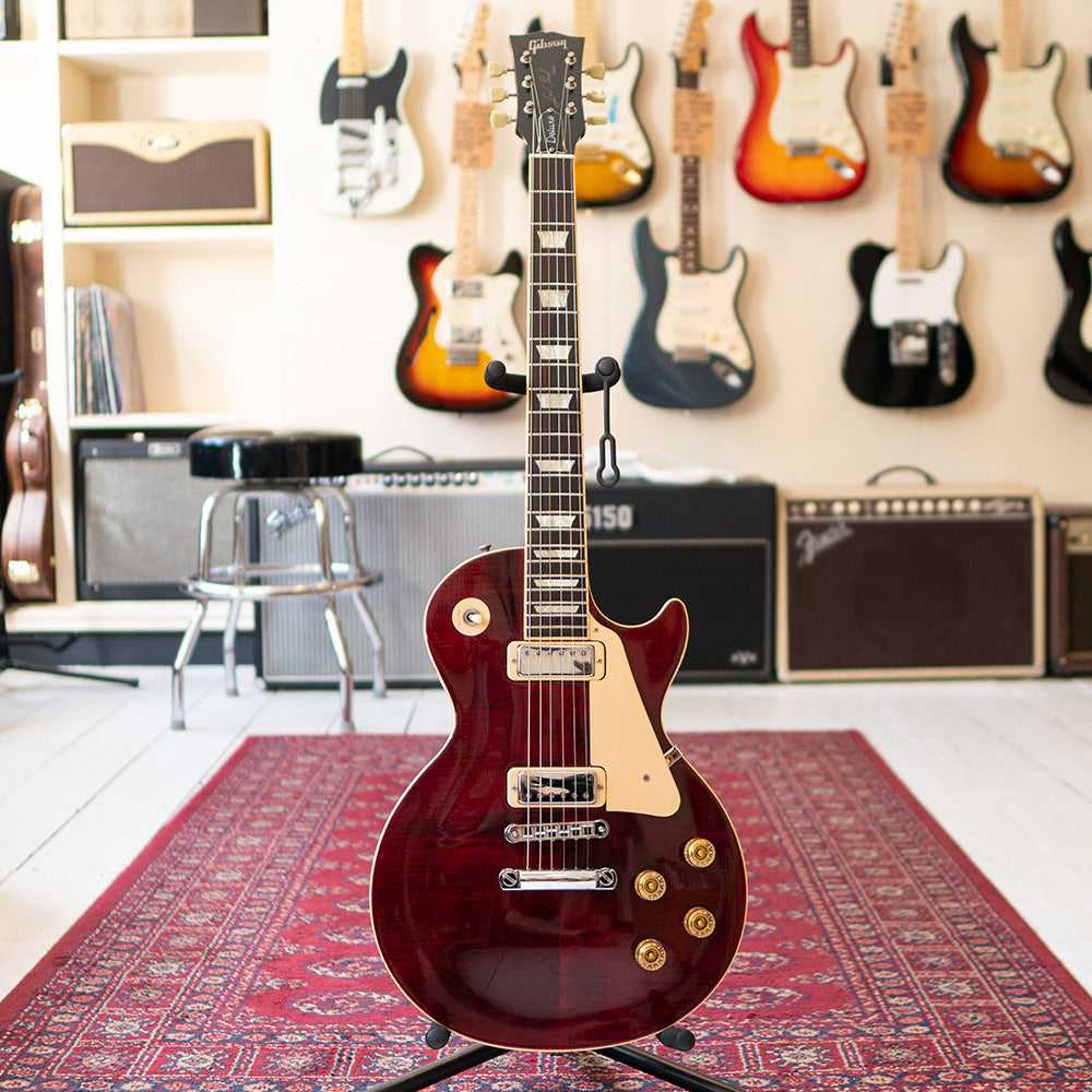 2005 Gibson Les Paul Deluxe - Wine Red - Preowned