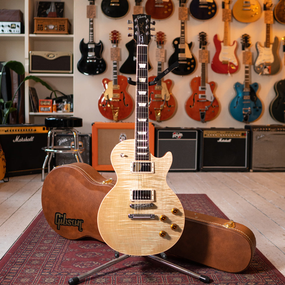 2019 Gibson Les Paul Standard With OHSC - Natural Teal - Preowned