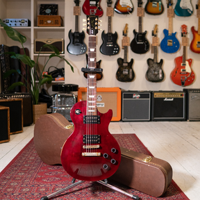 1997 Gibson Les Paul Studio With HC - Wine Red - Preowned