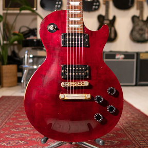1997 Gibson Les Paul Studio With HC - Wine Red - Preowned