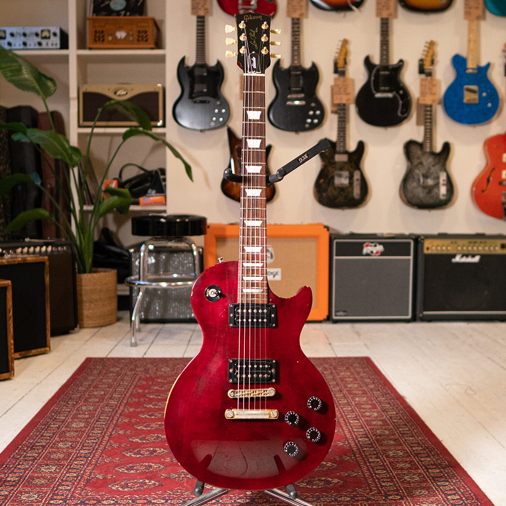 1997 Gibson Les Paul Studio With HC - Wine Red - Preowned