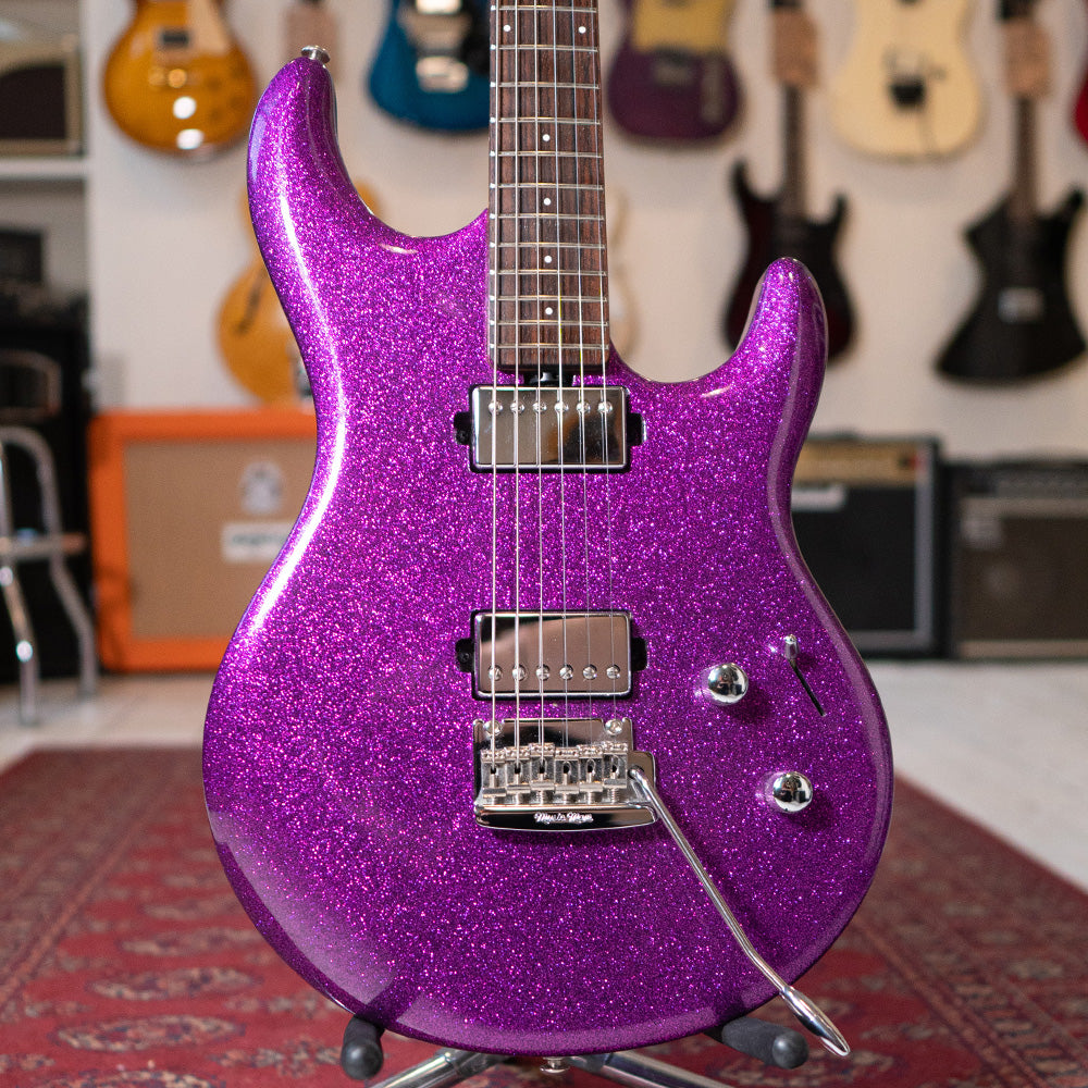 Ernie Ball Musicman Luke III - Fuchsia Sparkle - Preowned
