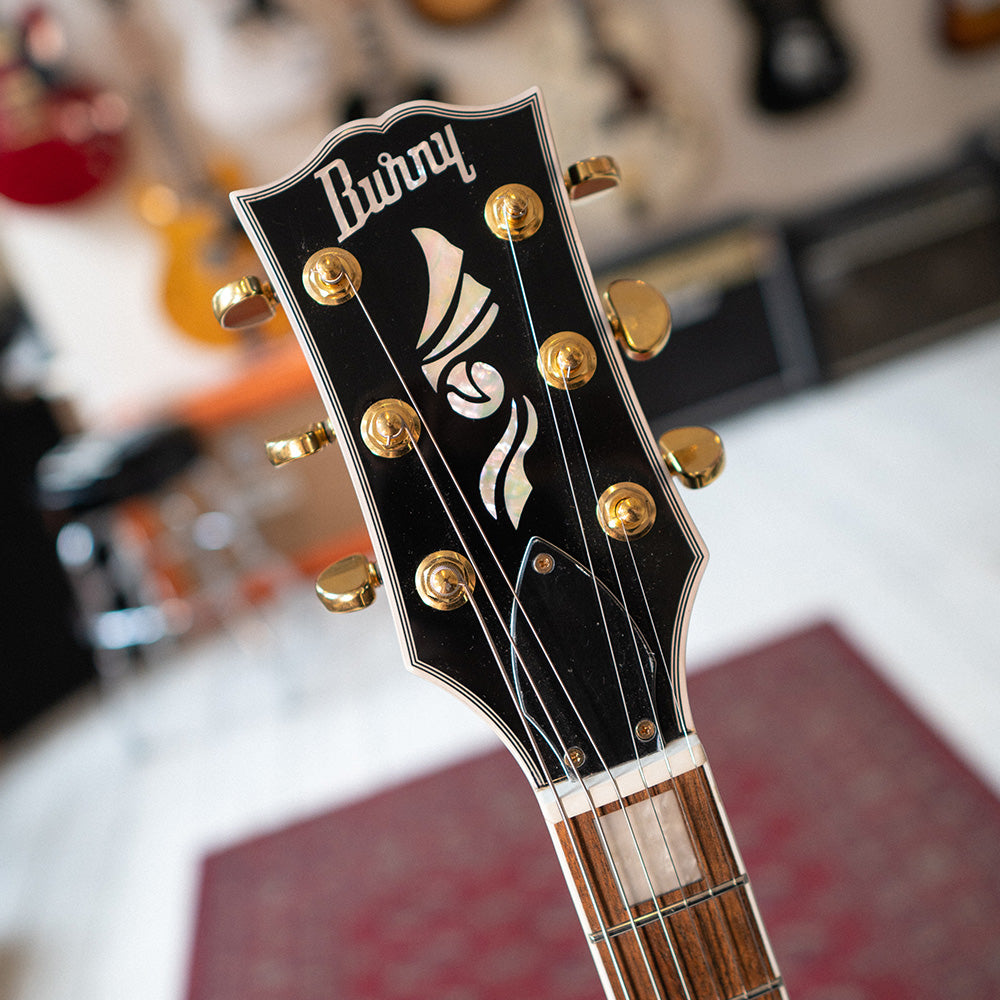 Burny Les Paul Custom 3 Pickups & Bigbsy - Black - Preowned