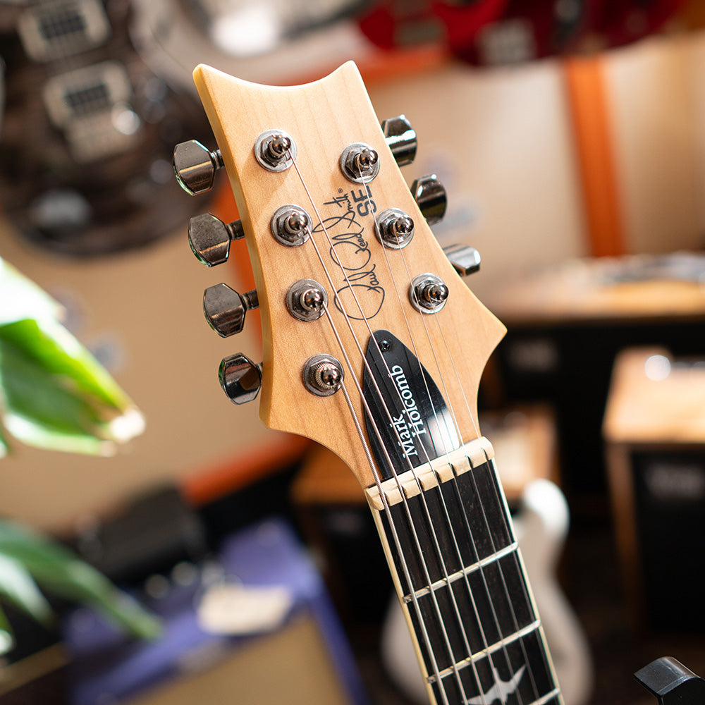 PRS SE Mark Holcombe SVN Signature 7 String - Natural with PRS Gig Bag - Preowned