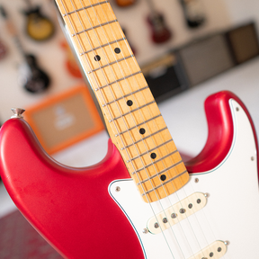 Fender Mexican Standard Stratocaster - Satin Candy Apple Red - Preowned