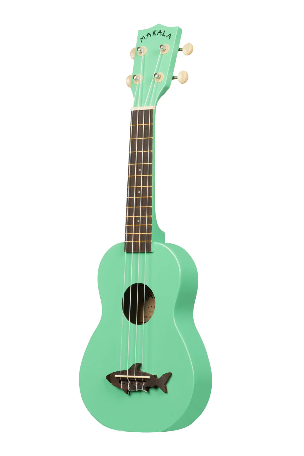 Kala Surf Green Soprano Shark Ukulele