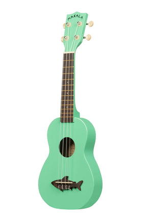 Kala Surf Green Soprano Shark Ukulele