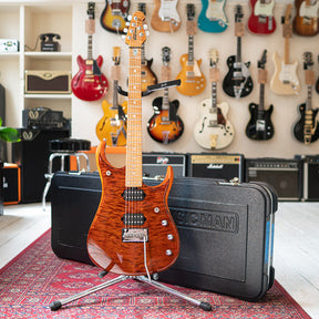2018 Ernie Ball Music Man Willcutt 50th Anni. JP15 John Petrucci Signature 1 of 50 - Roasted Amber - Preowned