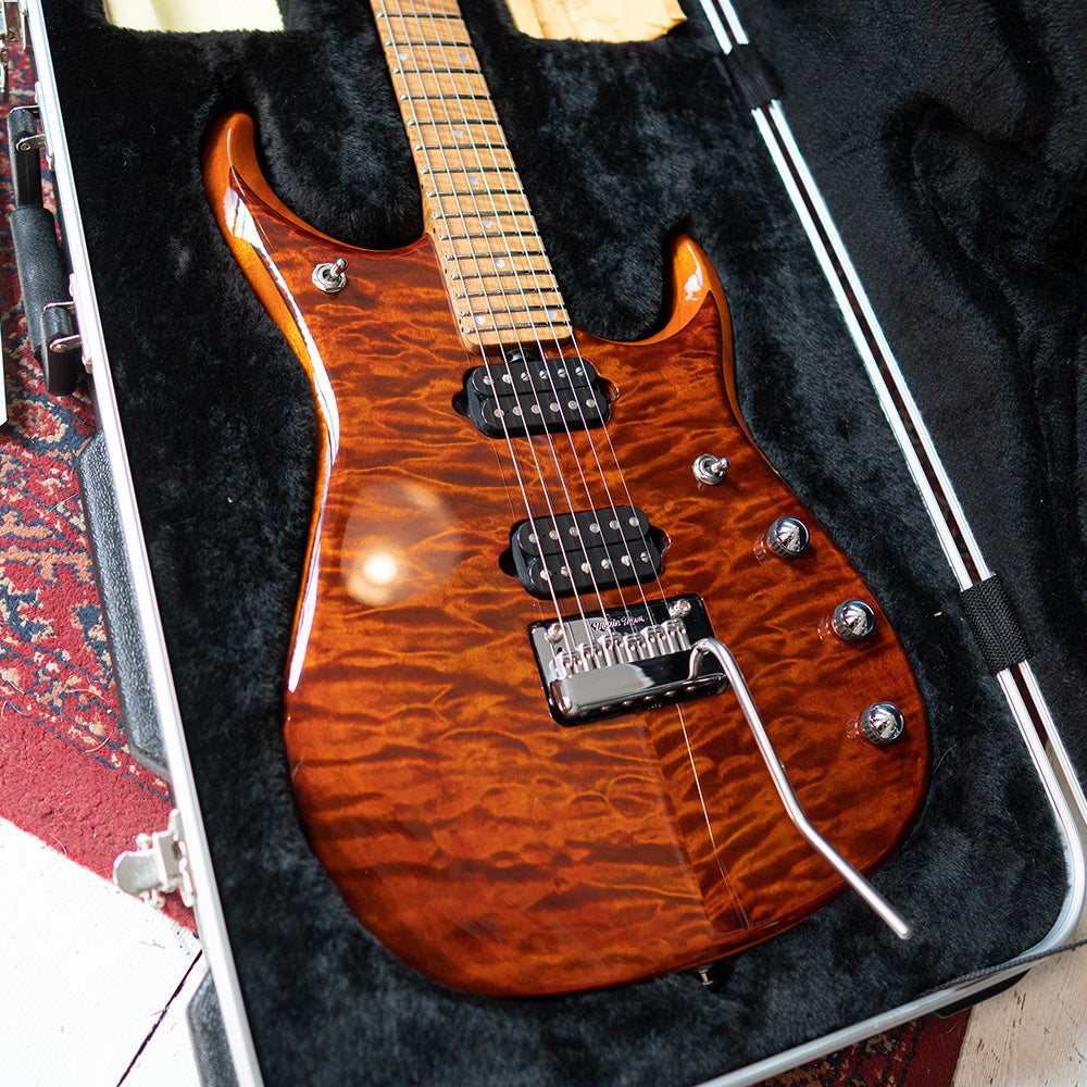 2018 Ernie Ball Music Man Willcutt 50th Anni. JP15 John Petrucci Signature 1 of 50 - Roasted Amber - Preowned