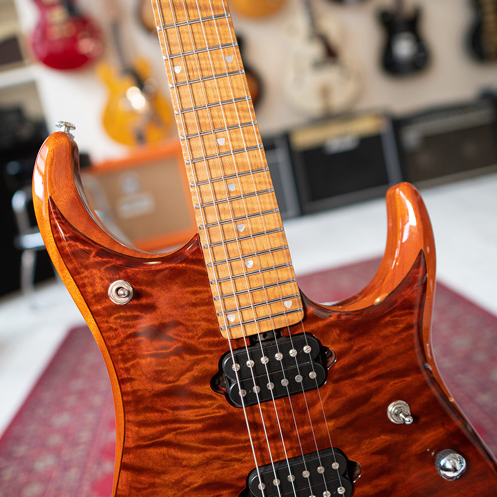 2018 Ernie Ball Music Man Willcutt 50th Anni. JP15 John Petrucci Signature 1 of 50 - Roasted Amber - Preowned