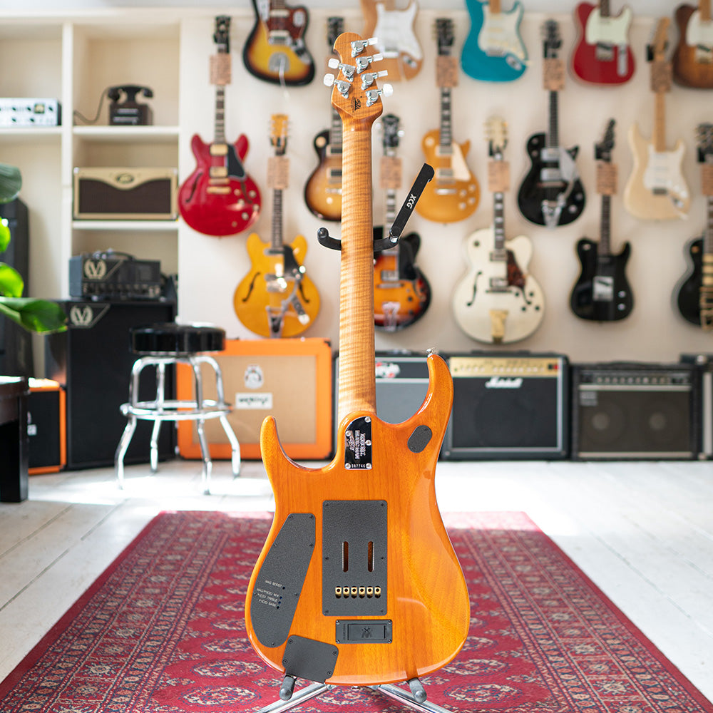 2018 Ernie Ball Music Man Willcutt 50th Anni. JP15 John Petrucci Signature 1 of 50 - Roasted Amber - Preowned