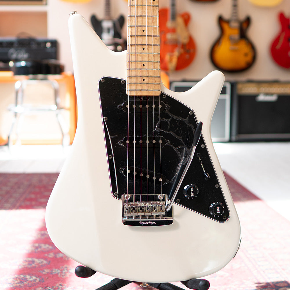 2012 Ernie Ball Music Man Albert Lee SSS - Pearl White - OHSC - Preowned