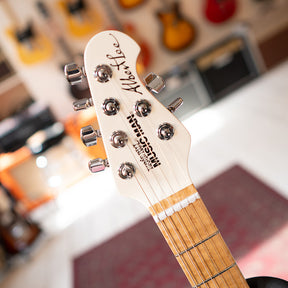 2012 Ernie Ball Music Man Albert Lee SSS - Pearl White - OHSC - Preowned