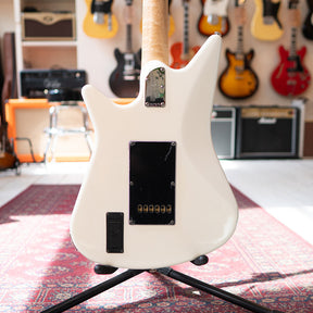 2012 Ernie Ball Music Man Albert Lee SSS - Pearl White - OHSC - Preowned