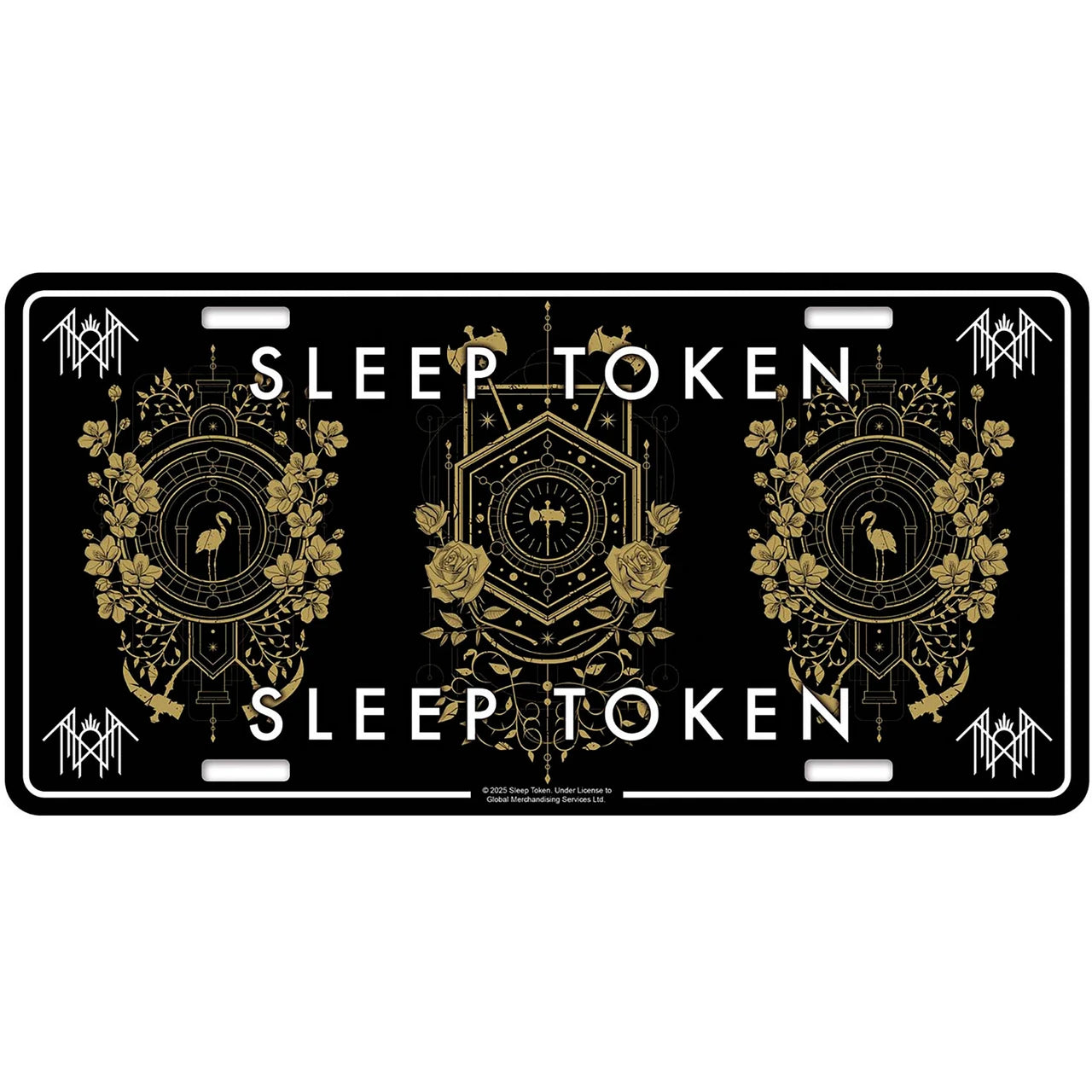 Sleep Token Number Plate: Even In Arcadia Sigils