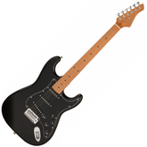 Tanglewood Northstar NS1BK Double Cutaway Electric Guitar - Gloss Black