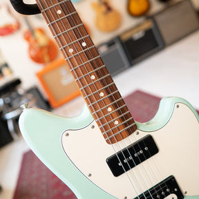 Fender Powercaster Electric Guitar With Original Gig Bag - Sea Foam Green - Preowned