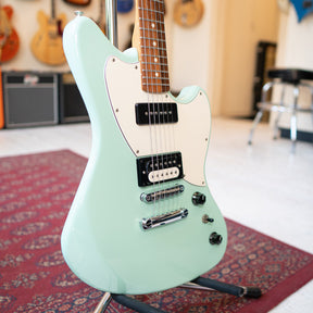 Fender Powercaster Electric Guitar With Original Gig Bag - Sea Foam Green - Preowned