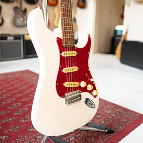 1997 Squier MIK Pro Tone Stratocaster - White - Preowned