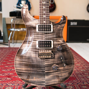 2024 PRS Custom 24 Charcoal Pattern Thin Neck & GEN III Tremolo #0379049 - Preowned with Case
