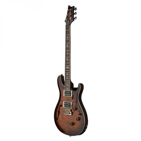 PRS SE Custom 24 Semi Hollow Piezo - Orange Tiger Burst