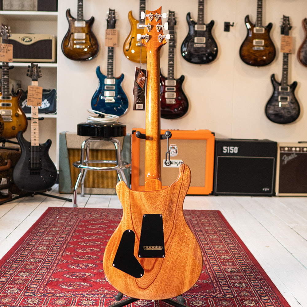 2024 PRS Custom 24 Charcoal Pattern Thin Neck & GEN III Tremolo #0379049 - Preowned with Case