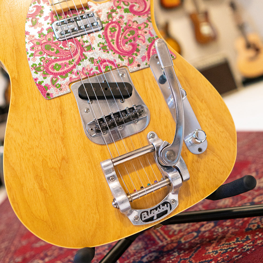 2014 Fender Custom Shop Masterbuilt Paul Waller Paisley Telecaster - Preowned with OHSC & Candy