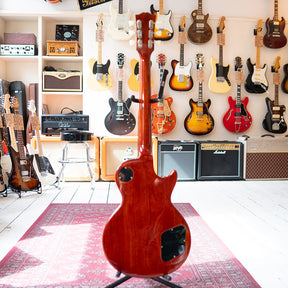 2022 Gibson Custom Shop '59 Reissue R9 Les Paul Standard Handpicked Top 'Lefty' - Aged Poppy Burst - OHSC - Preowned
