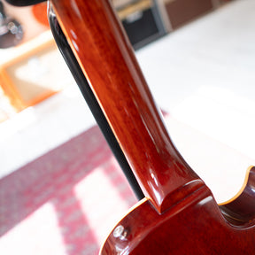 2022 Gibson Custom Shop '59 Reissue R9 Les Paul Standard Handpicked Top 'Lefty' - Aged Poppy Burst - OHSC - Preowned