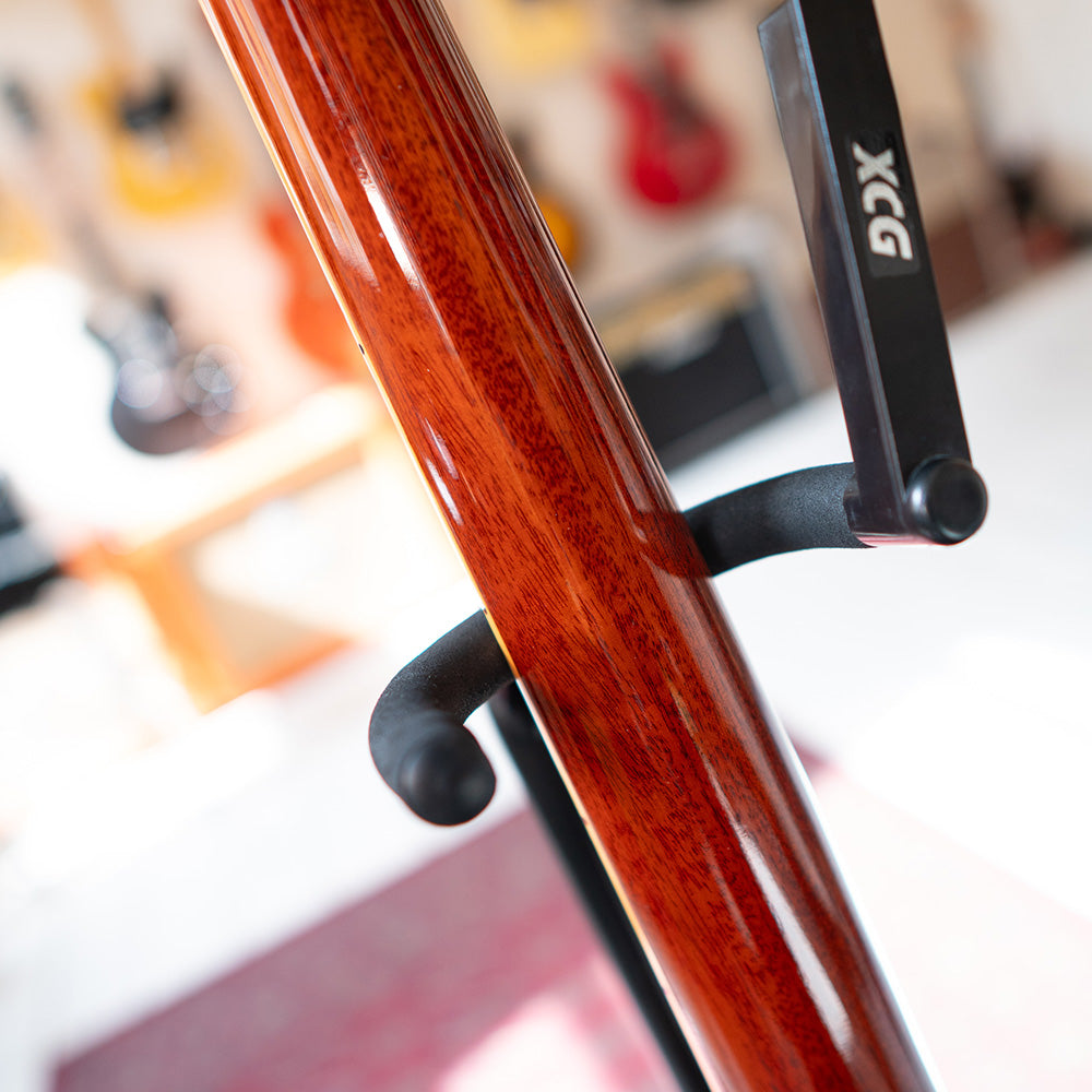 2022 Gibson Custom Shop '59 Reissue R9 Les Paul Standard Handpicked Top 'Lefty' - Aged Poppy Burst - OHSC - Preowned