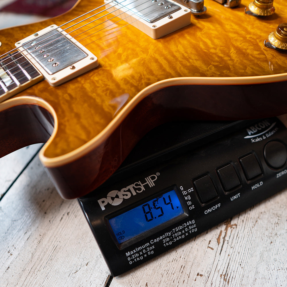 2022 Gibson Custom Shop '59 Reissue R9 Les Paul Standard Handpicked Top 'Lefty' - Aged Poppy Burst - OHSC - Preowned
