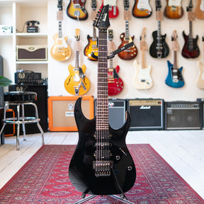 Ibanez Made in Japan Prestige RG1570 - Galaxy Black - OHSC - Preowned