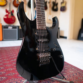 Ibanez Made in Japan Prestige RG1570 - Galaxy Black - OHSC - Preowned