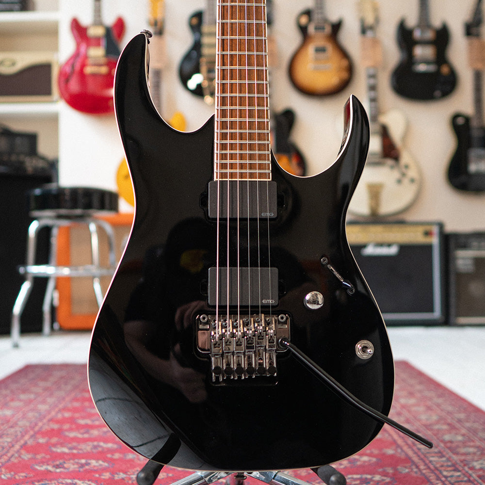 Ibanez RGIR20E Iron Label 6 - Gloss Black - preowned