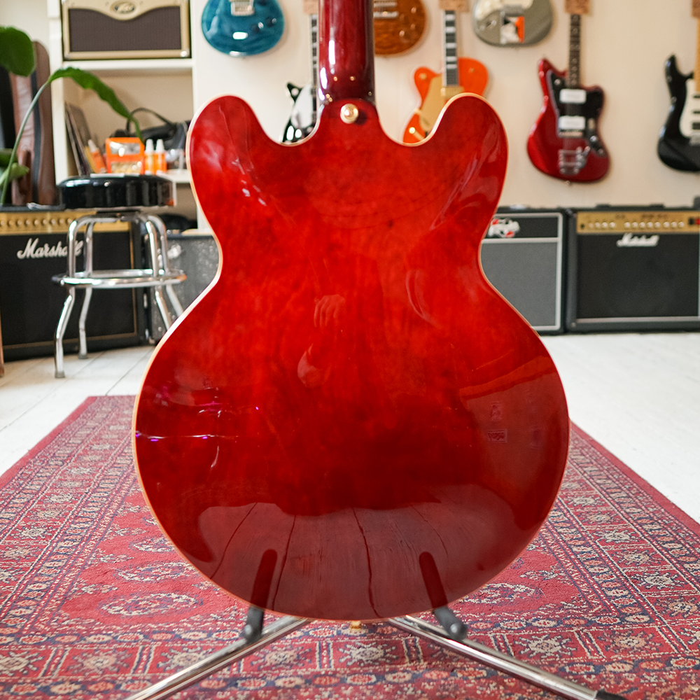 Epiphone Riviera P93 Wine Red with Hard Case - Preowned
