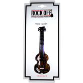 Rock Off Fridge Magnet: Mathew Street Brown Bass