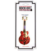 Rock Off Fridge Magnet: Mathew Street Rust Guitar