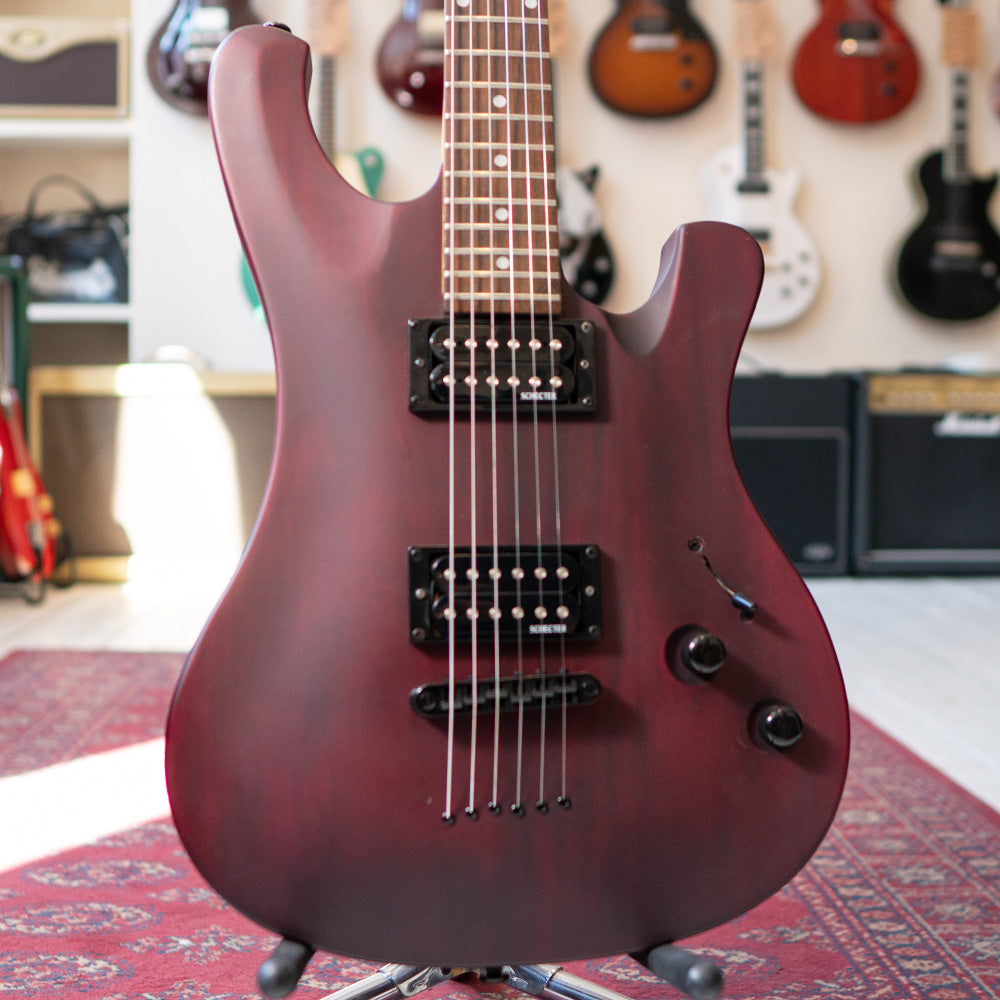 Schecter 006 Deluxe Electric Guitar - Vampire Red Satin - Preowned